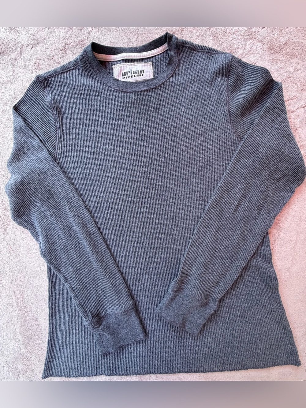 urban pipeline Men's Crewneck Sweater - Charcoal Gray